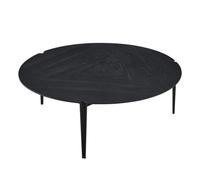 SFANIIX Mesa central moderna B&B Retro Nordic Tea Table Pequeña mesa de té Pequeño apartamento de madera maciza mesa redonda salón mesa de café (80 cm)