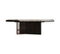 SFANIIX Mesa de Centro Moderna Mesa de té de Lujo con luz for Sala de Estar, Villa, decoración de apartamento pequeño Mesa Auxiliar de Café