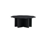 SFANIIX Mesa de Centro Moderna Mesa de té Flotante con Flores 90 x 33 cm, Estilo Retro, Madera Negra, for el hogar, Sencilla y Creativa, for balcón Mesa Auxiliar de Café