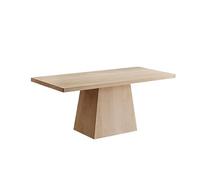 SFANIIX Mesa de Comedor Mesa de Comedor Rock Plate Moderna, Sencilla y Rectangular for casa o apartamento pequeño(140 * 80 * 75cm)