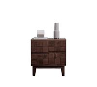 SFANIIX Mesitas de Noche Modernas Mesita De Noche De Madera Maciza For Dormitorio, Cubo Cuadrado Tridimensional, Armario De Almacenamiento For Cabecera Mesita de Noche para Dormitorio