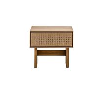 SFANIIX Mesitas de Noche Modernas Mesita De Noche De Madera Maciza, Mesa Auxiliar For Sofá Doméstico, Mesa Auxiliar Sencilla For Dormitorio Mesita de Noche para Dormitorio