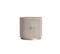 SFANIIX Mesitas de Noche Modernas Mesita De Noche De Madera Maciza, Mesita De Noche De Pizarra Ovalada, Mesa Auxiliar Pequeña For Dormitorio Mesita de Noche para Dormitorio
