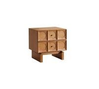 SFANIIX Mesitas de Noche Modernas Mesita De Noche Nórdica Sencilla con Dos Cajones Mesita de Noche para Dormitorio