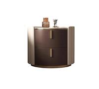 SFANIIX Mesitas de Noche Modernas Mesita De Noche Redonda De Pizarra, Mesita De Noche Sencilla Y Moderna De Alta Gama De Madera Maciza For Dormitorio Mesita de Noche para Dormitorio