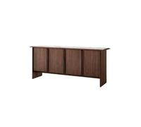 SFANIIX Mueble Tipo Bufé Aparador de Madera Maciza for Cocina, Mueble Auxiliar de Madera Maciza, Mueble de Almacenamiento for Restaurante Aparador con Almacenamiento(180cm)