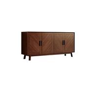 SFANIIX Mueble Tipo Bufé Armario de Entrada de Madera Maciza, Ideal for Guardar Cosas en el salón y el Dormitorio. Aparador con Almacenamiento(160 * 45 * 85cm)