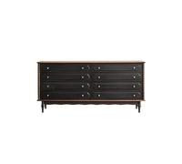 SFANIIX Mueble Tipo Bufé Mueble de Cocina de Madera Maciza Retro for Sala de Estar, Armario de Almacenamiento y Comedor Aparador con Almacenamiento