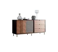 SFANIIX Mueble Tipo Bufé Mueble de Pasillo, Sala de Estar, Almacenamiento Sencillo, Pared de té, Cocina Aparador con Almacenamiento