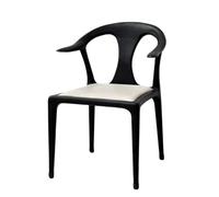 SFANIIX Silla de Escritorio Silla de Comedor China Madera Fresno norteamericano, Sencilla, con mortaja y Espiga, Moderna, escandinava, for Restaurante, Silla té, negociación