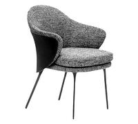 SFANIIX Silla de Escritorio Silla de negociación Ligera Lujo for Comedor con Respaldo for el hogar