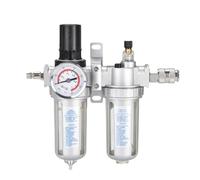SFC400 1/2 SFC300 SFC200 1/4 Regulador de filtro de compresor de aire Separador de agua y aceite Válvula Reguladora de trampa Piezas neumáticas(SFR w PC10,SFC300)