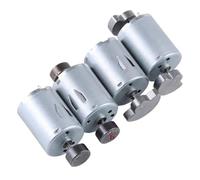 SFCHEN Motor de vibración de alta velocidad 6000 rpm, 8500 rpm, vibración fuerte 6V, 12V, 24V CC para micro masaje excéntrico industrial pequeño motor (tipo A, 8500 rpm, 12 V)