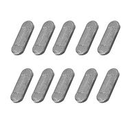 SFCNCVBTBX 5-10PC Reflector de tubo frontal de seguridad reflectante para Xiaomi Mi3 M365 Pro2 1S Pro Scooter eléctrico Night Protect Shell Piezas de advertencia Accesorios Scooter (10pcs blanco)