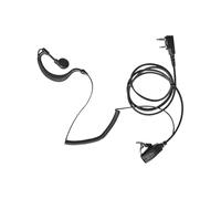 SFCNCVBTBX Auriculares con micrófono y gancho for la oreja for walkie-talkies en forma de G, compatibles For Kenwood For Baofeng, radio bidireccional Auriculares para walkie-talkie