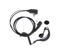SFCNCVBTBX Auriculares de 2 pines for micrófono PTT for walkie-talkie, compatibles for For Baofeng UV5R BF-480/490/320/V6 Auriculares para walkie-talkie