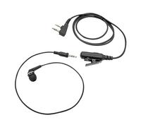 SFCNCVBTBX Auriculares intraaurales de 2 pines for walkie-talkie for micrófono PTT, compatibles for radios For Kenwood y For BaoFeng Auriculares para walkie-talkie