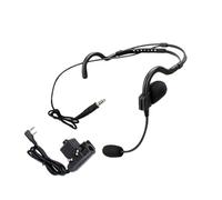 SFCNCVBTBX Auriculares tácticos for personas mayores for micrófono y PTT U94, compatibles for For Kenwood For Baofeng UV-5R UV-82 Auriculares para walkie-talkie(Noir)