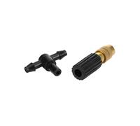 SFCNCVBTBX Boquilla nebulizadora ajustable for jardín, patio, rociador de agua latón, atomización cobre, boquilla única, 5-20 unidades Boquilla para césped(5pcs)
