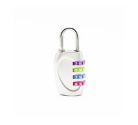 SFCNCVBTBX Candado de combinación 4 dígitos resistente 69 x 30 mm, a la intemperie, con código seguridad for gimnasios al aire libre, 3 colores candado(Silver)