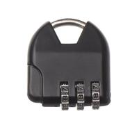 SFCNCVBTBX Candado de equipaje homologado con combinación reiniciable 3 posiciones y código contraseña for maletas viaje candado(Noir)