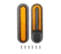 SFCNCVBTBX Cubierta protectora for rueda reflectante compatible for Xiaomi Mi3 M365 Pro 2 1S Scooter eléctrico Tapa de cubo delantero Reflector nocturno seguridad Accesorios para scooter(Verde)