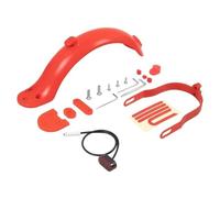 SFCNCVBTBX Kit de protección rueda trasera scooter eléctrico compatible for guardabarros M365 Pro 1S, 10 pulgadas Accesorios para scooter(Rouge)
