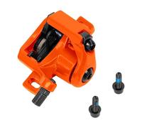 SFCNCVBTBX Pinza de disco freno aleación aluminio Compatible for Xiaomi 4 Pro MI 3 Scooter eléctrico rueda trasera accesorios repuesto trasero Accesorios para scooter(Arancione)