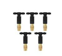 SFCNCVBTBX Sistema de enfriamiento por nebulización for exteriores, 5-100 unidades, riego jardín, boquillas atomizadoras 4/7 tubos, cabezal aspersor ajustable Boquilla para césped(5 PCS)