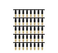 SFCNCVBTBX Sistema de enfriamiento por nebulización for exteriores, riego jardín, boquillas atomizadoras 4/7 tubos, cabezal aspersor ajustable, 5-100 unidades Boquilla para césped(40pcs)