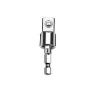 SFCNCVBTBX Taladro eléctrico de 360°, destornillador neumático, funda, adaptador universal, mango hexagonal a cabezal cuadrado, giratorio, varilla conexión, herramientas Toma de corriente(0.5 inch)