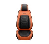 SFDSG Fundas Asientos Coche Funda Universal para Asiento Coche 1 Unidad 3D Cobertura Total para Serie 5 F10 F11 G30 G31 E39 E60 E61 F07 F18 G38 G60 Protector Asiento(1pc Orange)