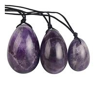 Sfera di cristallo 3 pezzi Occhio di tigre naturale Gemstone Yoni Eggs Esercizio di Kegel Guarigione Reiki Muscoli del pavimento pelvico-AM_set