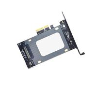 SFF-8636 a PCIE3.0 Adaptador SFF-8639 de 2,5 pulgadas, tarjeta de expansión PCIe 4X, tarjeta de expansión de disco duro de repuesto para tarjeta de instalación fácil