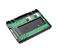SFF-8639 NVME U.2 to NGFF M.2 M-Key PCIe SSD Case Enclosure Converter for Mainboard Replace Intel SSD 750 p3600 p3700 Black