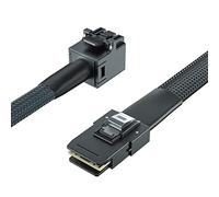 SFF-8643 to SFF-8087 Internal Mini SAS HD Cable, compatible con controlador Raid Hard Drive, 100 ohmios, 0,8 m (2,6 pies)