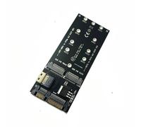SFF-8654 PCIe NVMe Convertidor Tarjeta Transferencia Expansión Almacenamiento Expansión 2 en 1 Adaptador NVMe Tarjeta Host Controlador Pc Expansión de Almacenamiento