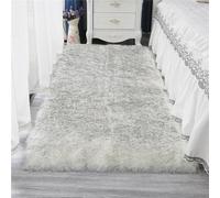 SFgFGfcghC Alfombra de Peluche Esponjosa Junto a la Cama, Estera Minimalista de Lana Sintética, Cojín de Asiento Personalizado,b,80 * 180cm