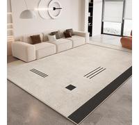 SFgFGfcghC - Alfombra de salón, no lavable, borrable de lujo, ligera, sofá de alta gama, alfombra que cubre toda la superficie, alfombra de noche de dormitorio, 140 x 200 cm