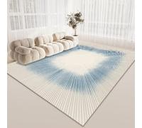 SFgFGfcghC Lujosa alfombra de noche para habitaciones de primera calidad, hogar, sala de estar, sofá, mesa de café, 100 x 160 cm