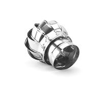 Sfiato Per Tetto In Acciaio Inox Turbinas de viento del ventilador de ventilación del ático de Pipefit del ventilador de techo sin alimentación del acero inoxidable 201 de 110m m