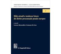Sfide attuali e tendenze future del diritto processuale penale europeo (Dimensione giuridica. Legal dimension)