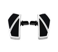 SFIWFOGD Reposapiés Delantero Compatible con CFMOTO CF Moto 450 CLC 450 450CLC Motocicleta, Conductor, Reposapiés Ancho, Accesorios(C- Chrome)