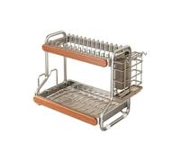 SFJATTA Dish Drying Rack Over The Sink with Dustproof Flip Cover,