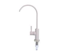SFJSFIMQ Grifos de Cocina Grifo de Filtro de Agua, Grifo de Cocina de un Solo Mango 360 Grifo de ósmosis inversa, Avena (Color : Oatmeal)