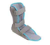 SFKLYU Férula Ortopédica para Tobillo y Pie, Soporte Ajustable para Tobillo con Correas y Deflector, Bota Protectora Fija Transpirable para Caminar,A Right,M