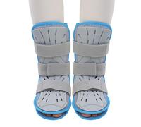 SFKLYU Férula para Tobillo y Pie, Botas Correctoras para Esguinces de Tobillo, Férula de Fijación para Tobillo con Deflector, Forros Desmontables,1 Pair,L