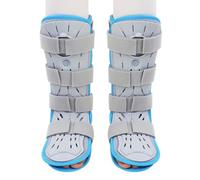 SFKLYU Ortesis de Tobillo y Pie, Bota para Caminar con Correas, Férulas Ajustables con Forro Desmontable para Esguince de Tobillo,1 Pair,L