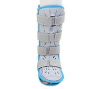 SFKLYU Ortesis de Tobillo y Pie, Bota para Caminar con Correas, Férulas Ajustables con Forro Desmontable para Esguince de Tobillo,Left,M