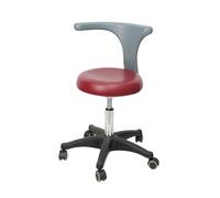 SFKLYU Silla de Escritorio Multiusos, Silla Dental Ajustable, Taburete Giratorio con Ruedas de 360° para Estudio, Aula, Laboratorio, Mostrador y Uso Médico